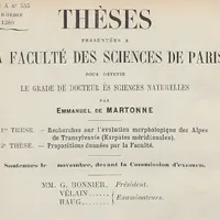 Miniature de Publications d'Emmanuel de Martonne