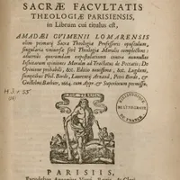 Miniature de Censures de la faculté de théologie