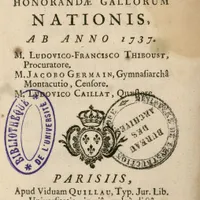 Miniature de Listes de maîtres et de professeurs