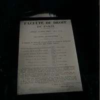 Miniature de Affiches de cours donnés dans les facultés parisiennes, 19e-20e siècles