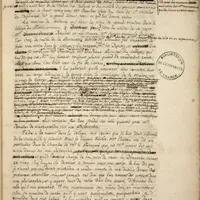 Miniature de Papiers Jean-Gabriel Petit de Montempuys