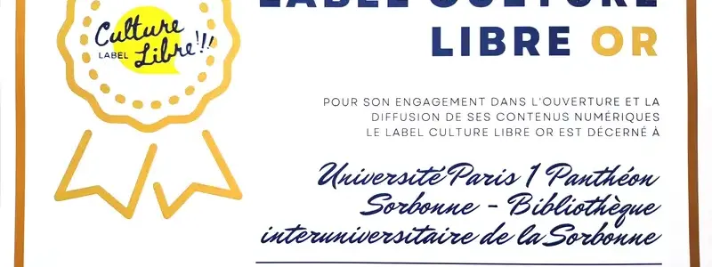Label Wikipedia culture libre or
