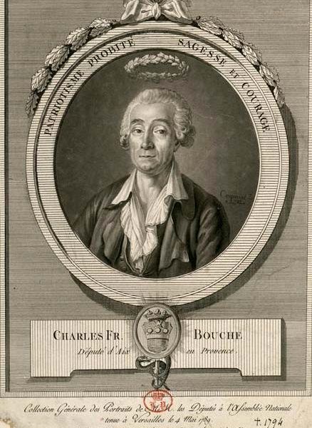 Portrait de Charles-François Bouche par Pierre-Charles Coqueret