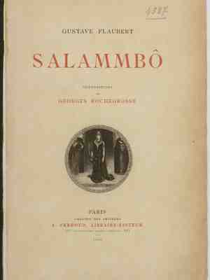 Page de couverture de livre avec un titre en rouge et une gravure en médaillon présentant une femme vêtue d'une longue robe.