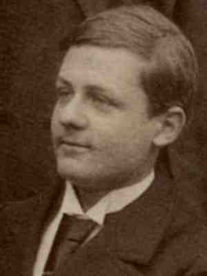 Emmanuel de Martonne à 19 ans, détail de la photographie des « Conscrits » (étudiants de première année) de lettres à l'ENS, 1892