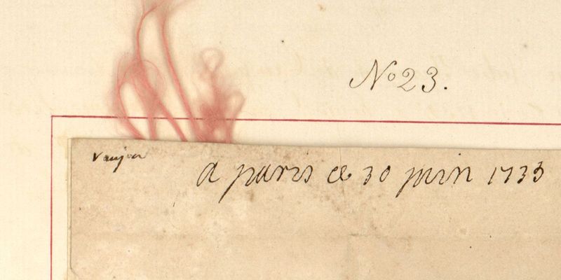 Mèche de cheveux de la duchesse Anne Julie de La Vallière