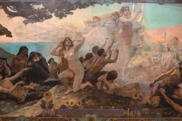 Image de couverture pour Georges-Antoine Rochegrosse et les décors peints de la Sorbonne