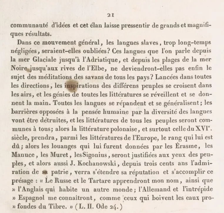 Page of a thesis showing printed text with a printing permit.