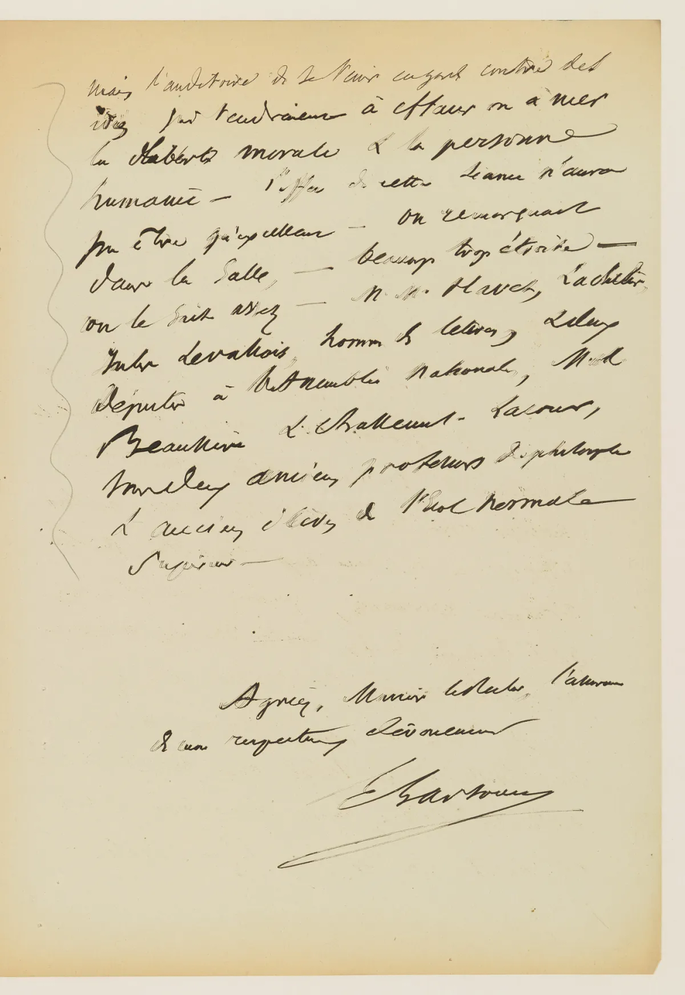 Page with handwritten text in black ink.