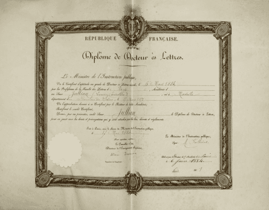 Formulaire imprimé, complété avec des mentions manuscrites.