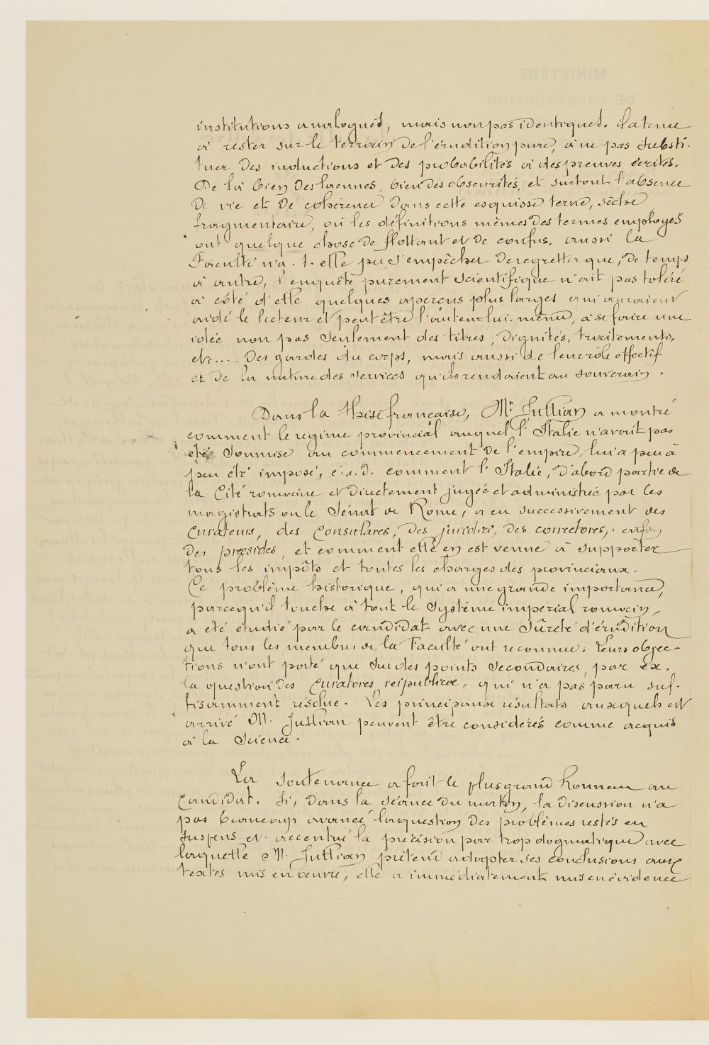 Second page with handwritten text in black ink.