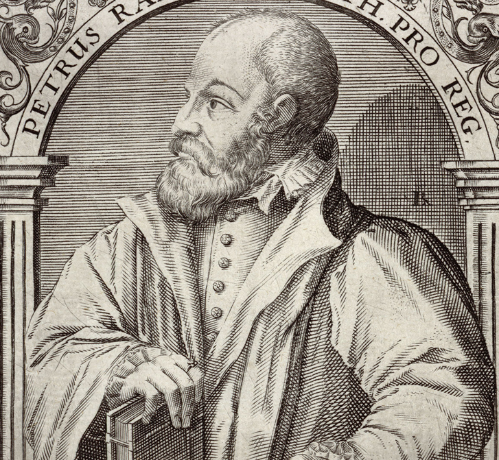 Petrus Ramus math. pro reg., XVIe ou XVIIe siècle [ESTAMPES 79. Pièce 2]