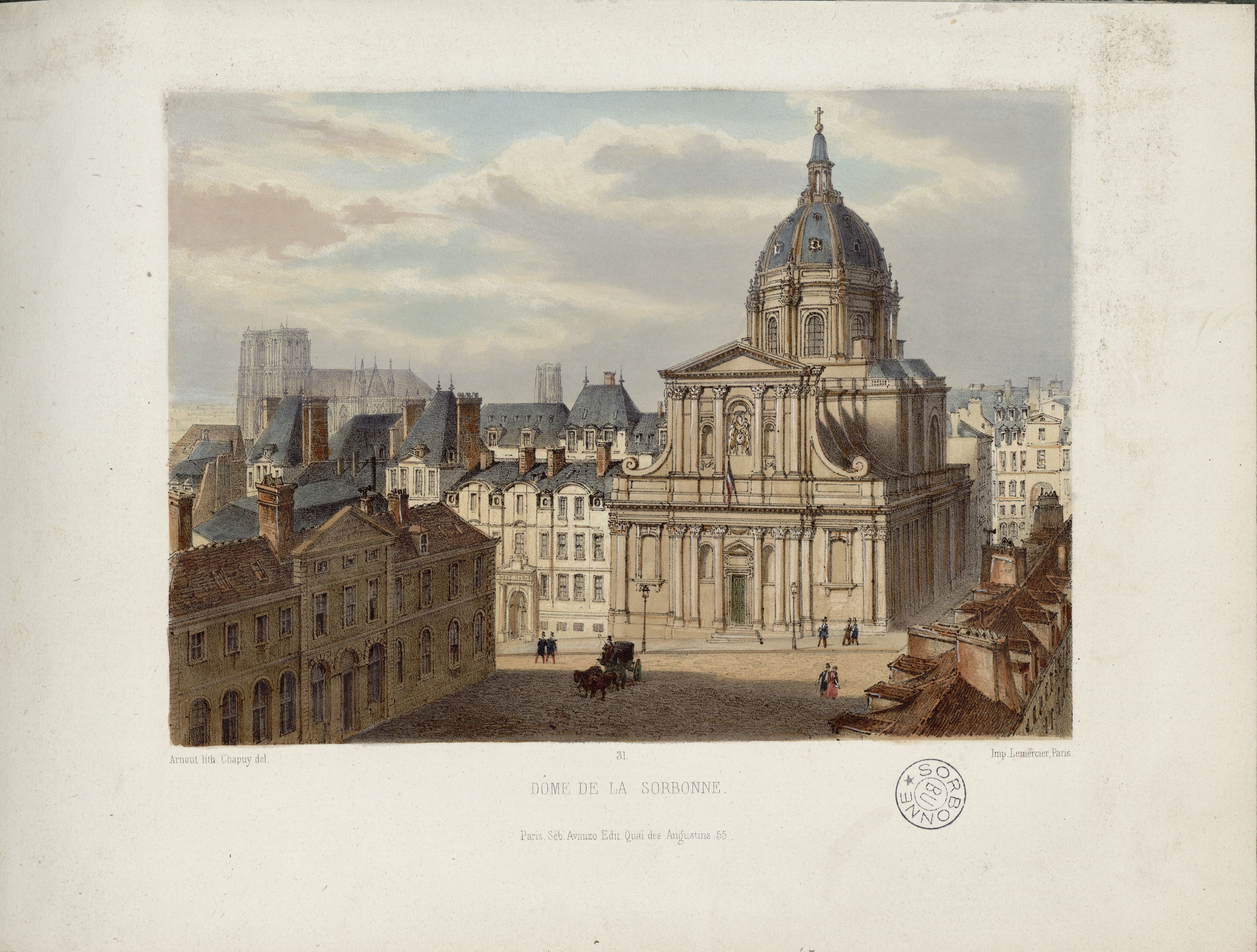 Vignette de la collection " Bâtiments de l'université et des collèges parisiens" (source : ark:/15733/2nc5)