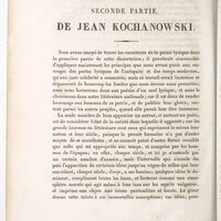 Page d'une thèse présentant un texte imprimé