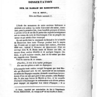 Première page d'une thèse imprimée