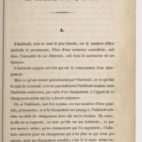 Première page de texte d'une thèse française imprimée